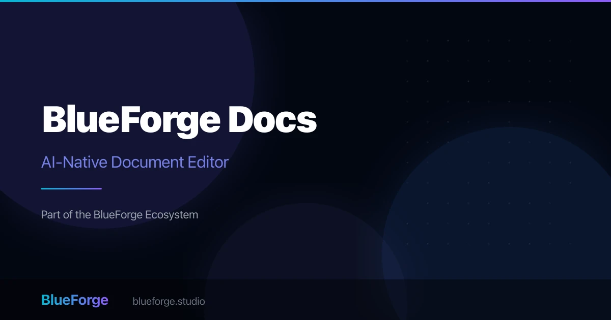 BlueForge Docs preview