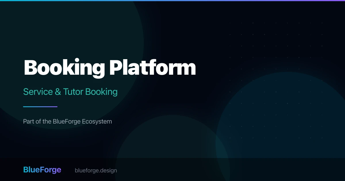 Booking Platform preview