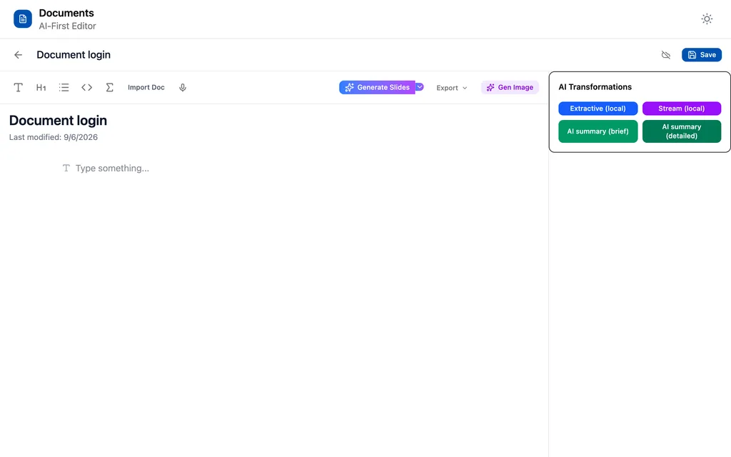 BlueForge Docs home page