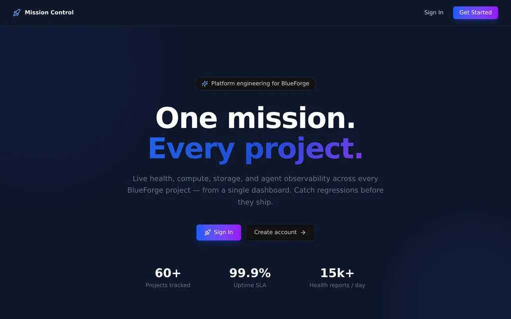 forge-control home page