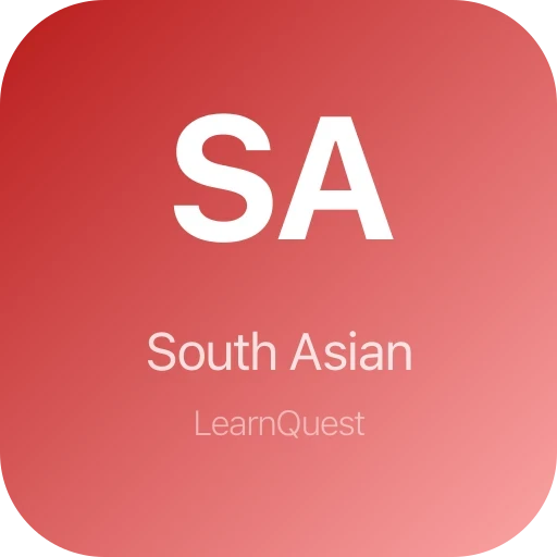 South Asian Quest logo
